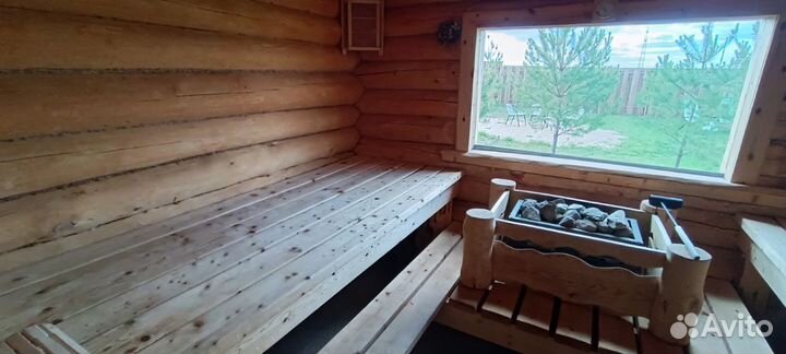 Баня и Сибирский чан в красивом доме