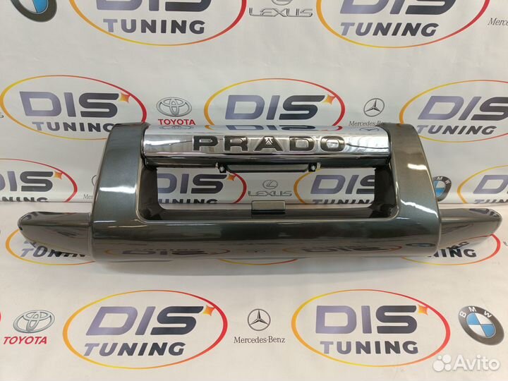 Кенгурятник Toyota Land Cruiser Prado 120 Gray