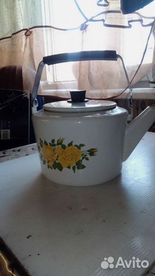 Чайник эмалированный СССР