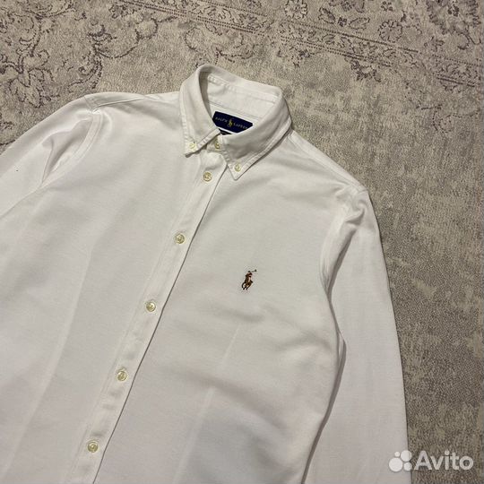 Ralph Lauren белая рубашка оригинал