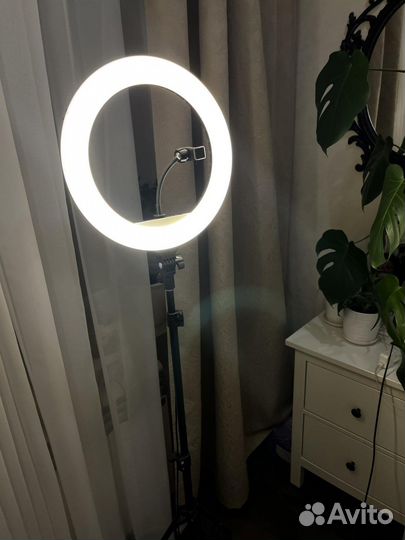 Кольцевая лампа 36 см