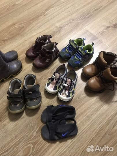 Обувь пакетом