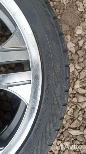 Диски на mercedes r18 amg разноширокие