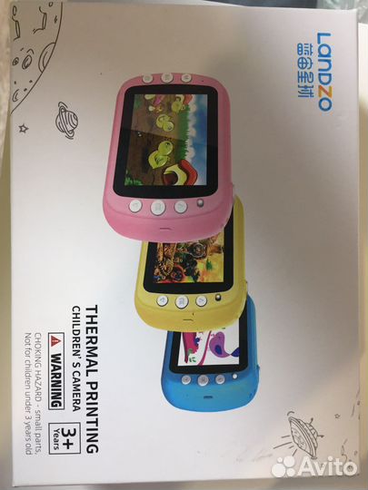 Детский фотоаппарат с моментальной печатью