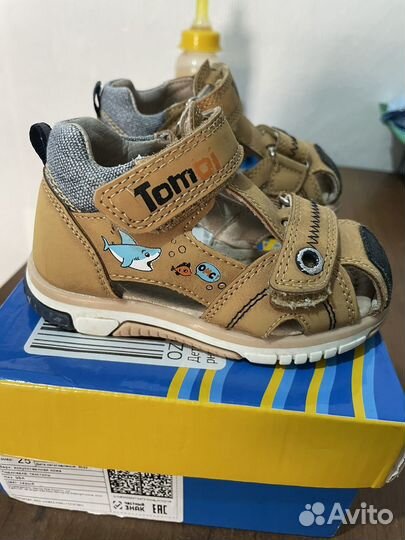 Сандали на мальчика 21