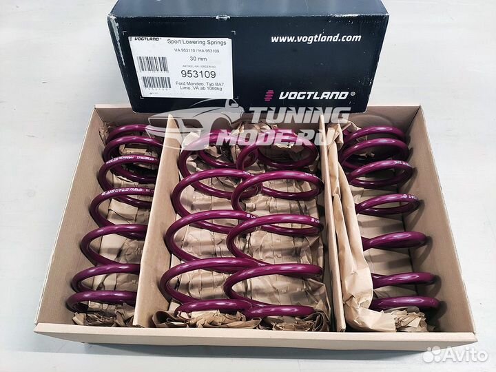 Пружины -30 мм Vogtland 953109 для Ford Mondeo 4