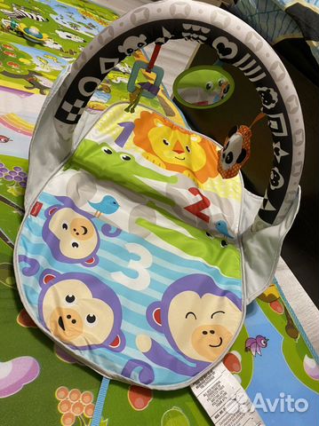 Развивающий коврик fisher price + пеленка