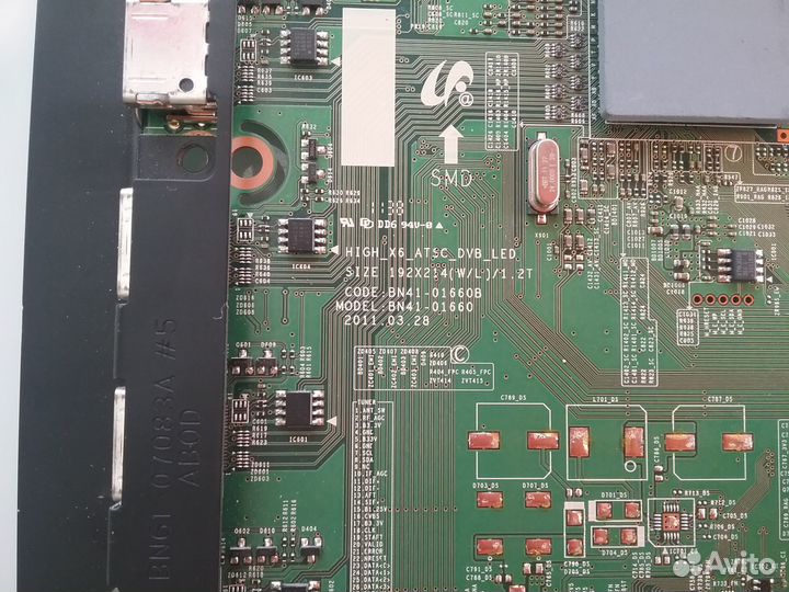 Разбор Samsung UE40D5520RW