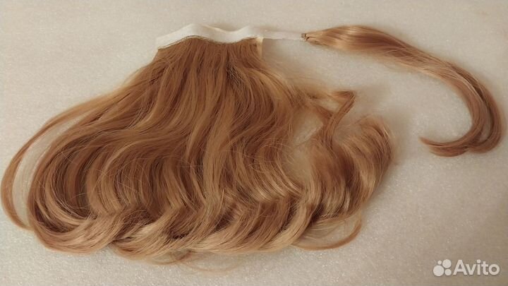 Накладной хвост на липучке и заколке