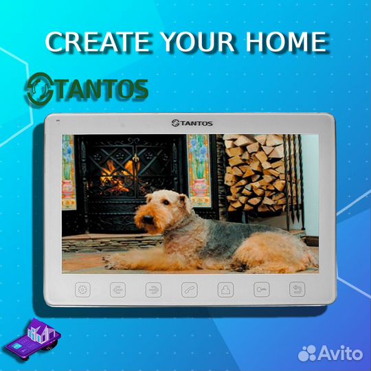 Монитор для видеодомофона Tantos Sherlock