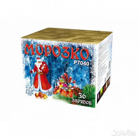 Фейерверк Морозко 36 залпов