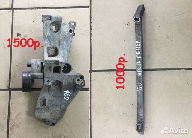 Кронштейн генератора кпп Renault Megane II K4MD812