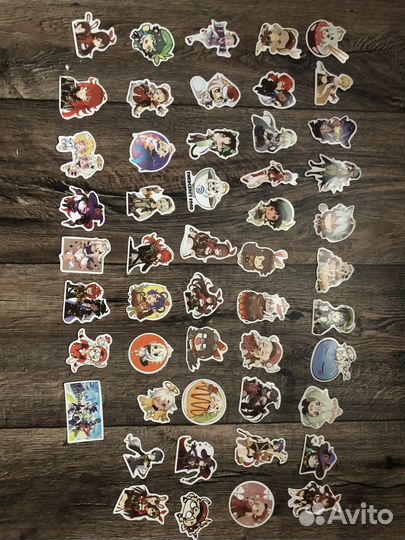 Наклейки Genshin