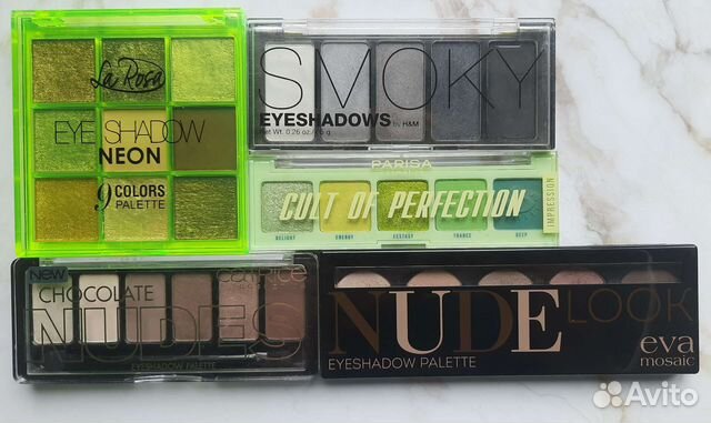 Палетка тени косметика пакетом