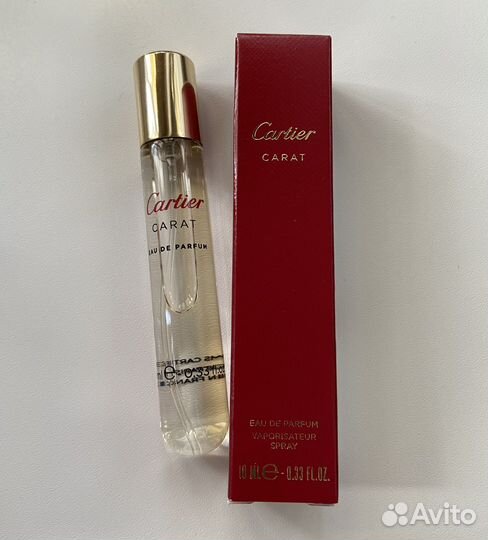 Оригинал Cartier Carat мини-формат 10 мл