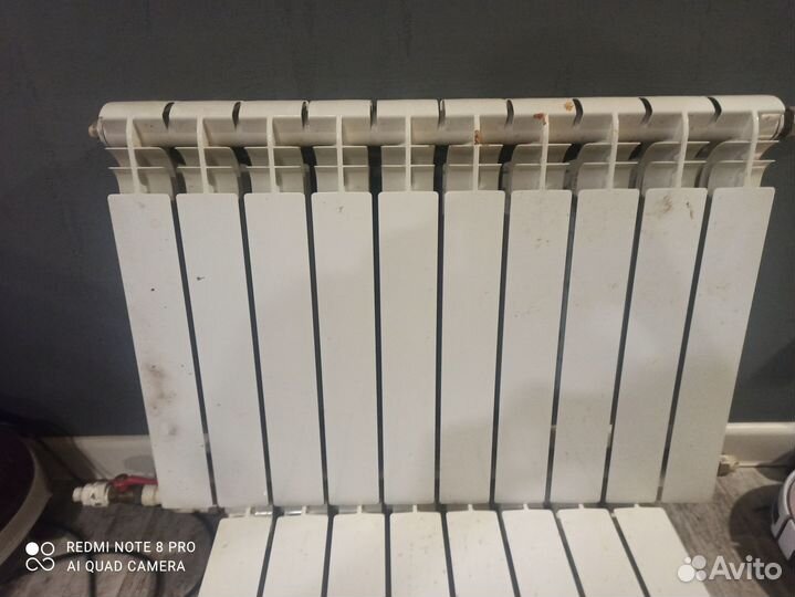 Радиатор отопления биметаллический б/у