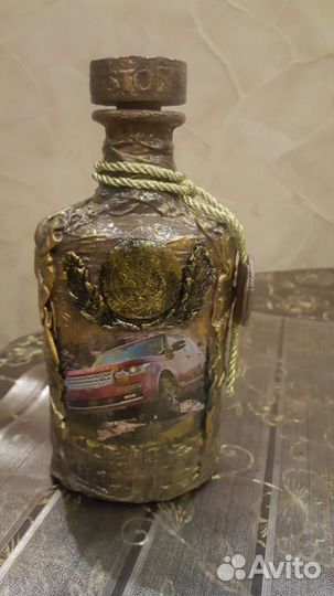 Бутылки ручной работы