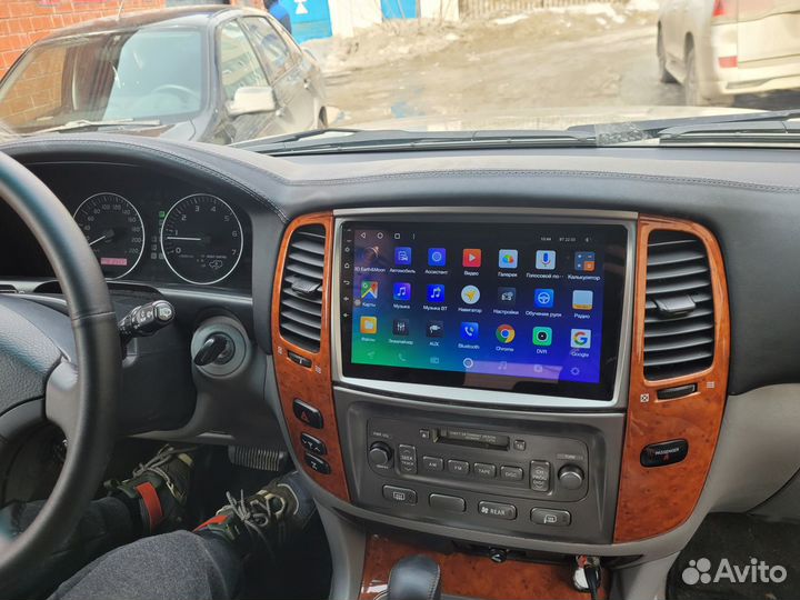 Для авто с монитором Lexus LX470, Toyota LC100