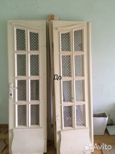 Реставрация покраска дверей