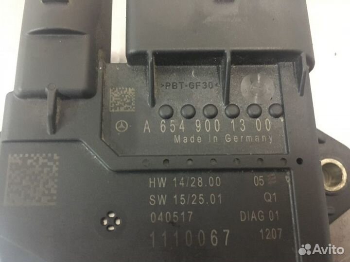 Реле свечей накала Mercedes E-Class W213 OM654 2.0