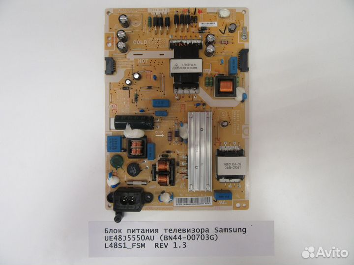 Блок питания телевизора SAMSUNG UE48J5550AU (BN44