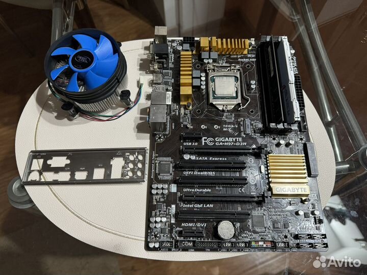 Gigabyte GA-H97-D3H + Intel core i7