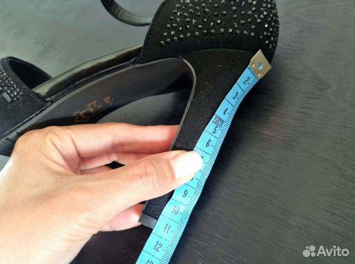 Босоножки женские на каблуке, размер 38