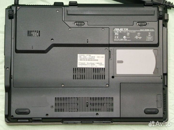 Asus F3K 15 дюймов