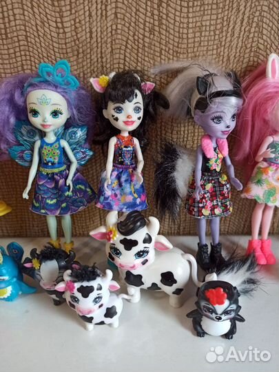 Кукла Mattel Enchantimals с любимой зверюшкой