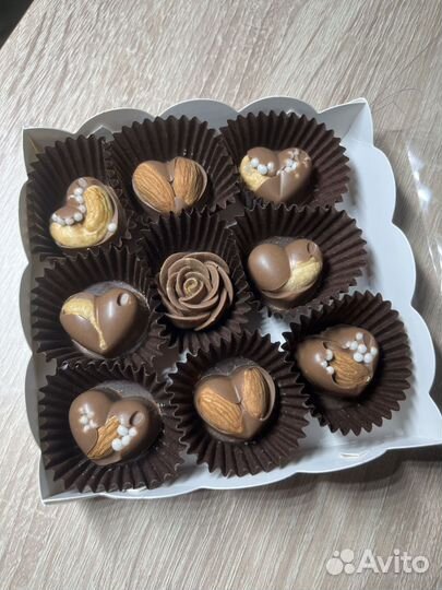 Шоколад ручной работы, подарок, букет из шоколада
