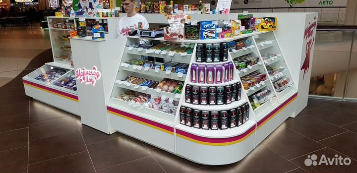 Кондитерская Стойка Островок для Магазинов и Кафе