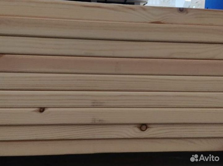 Доска строганая 28*145*2000 мм сорт C скругление