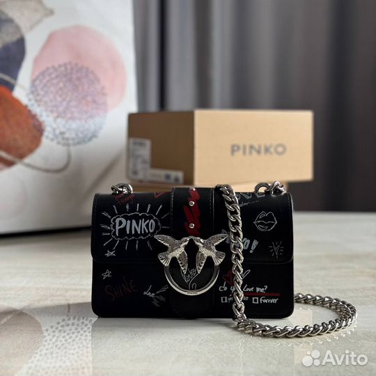 Сумка женская Pinko натуральная кожа