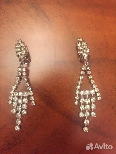 Колье и серьги.Чешская бижутерия