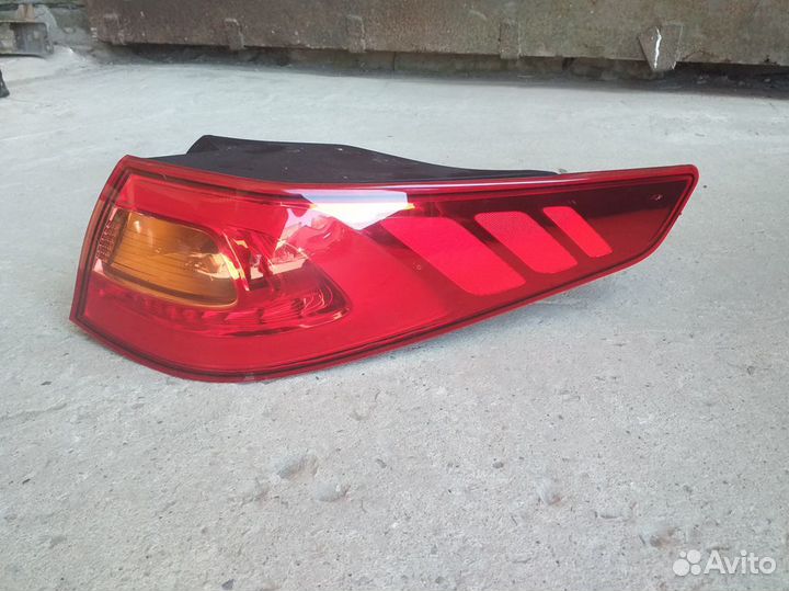 Фонарь правый Kia Optima 3 TF рестайлинг Led