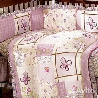 Комплект в кроватку, постельное белье из Америки