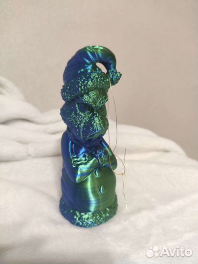 Ёлочная игрушка (Гринч) на 3d принтере