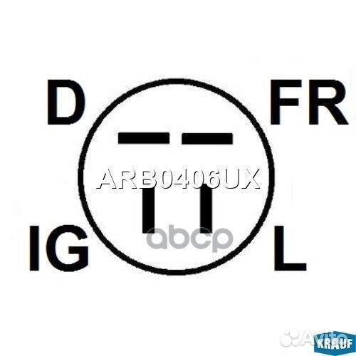 Регулятор генератора ARB0406UX Krauf