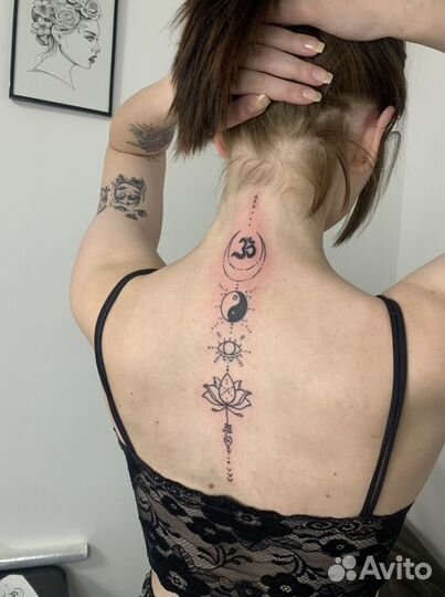 Модель на тату