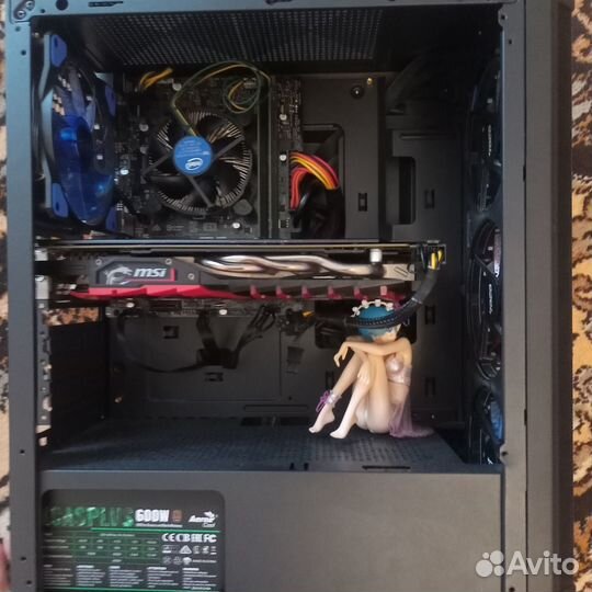 Игровой на Intel core i3 8100+1060 3 gb+8g