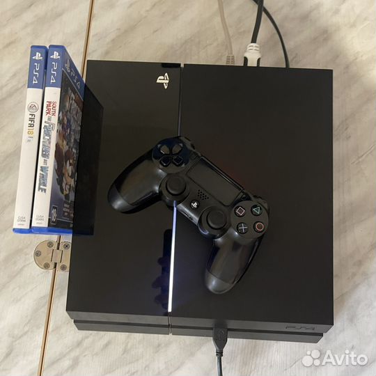 Sony PS4 FAT 500gb с играми