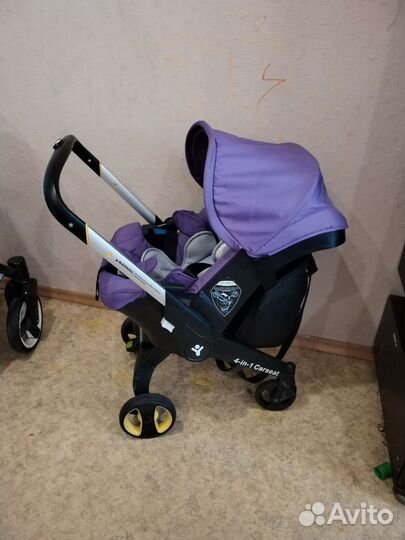 Автолюлька на колёсах