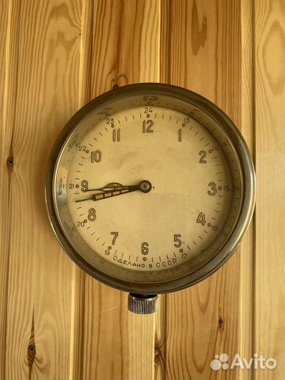Часы латунные, каютные, корабельные