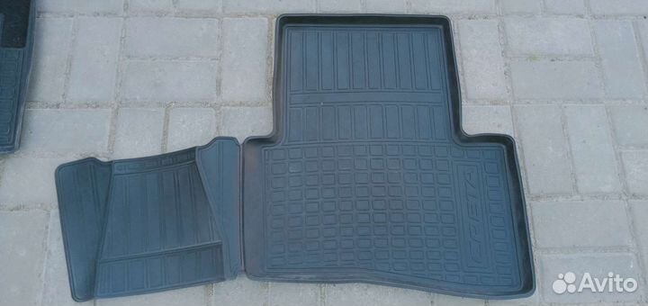 Комплект ковриков в салон на Хёндай Крета