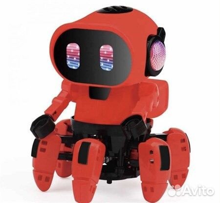 Робот-осьминог (музыка+свет)