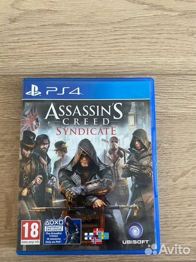 Диск Assassins creed syndicate ps4 (английская вер