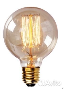 Лампа Эдисона E27 220 В 40 Вт
