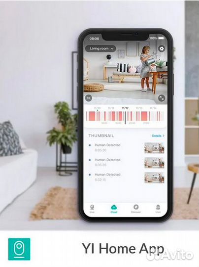 IP-камера видеонаблюдения YI Dome Guard Camera