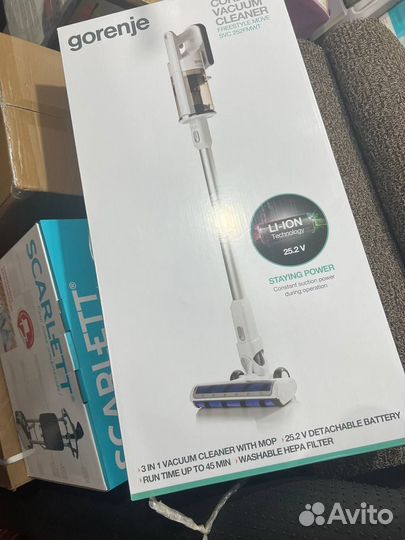 Беспроводной пылесос gorenje