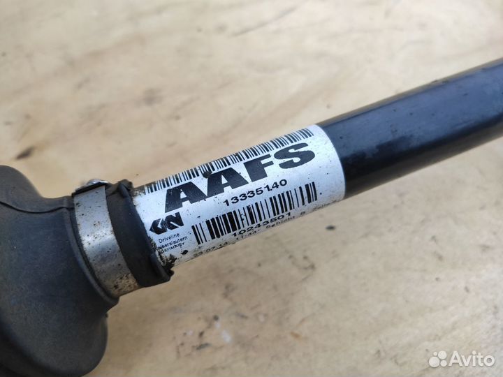 Привод левый A14XER A16XER на Opel Astra J